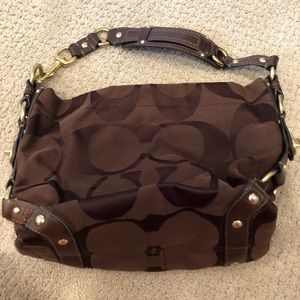 Coach Carly Signature Bag